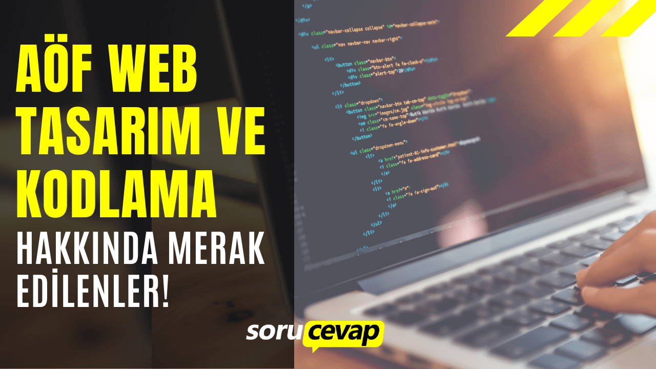 20+ AÖF Web Tasarım ve Kodlama Bölümü Hakkında Soru Cevap