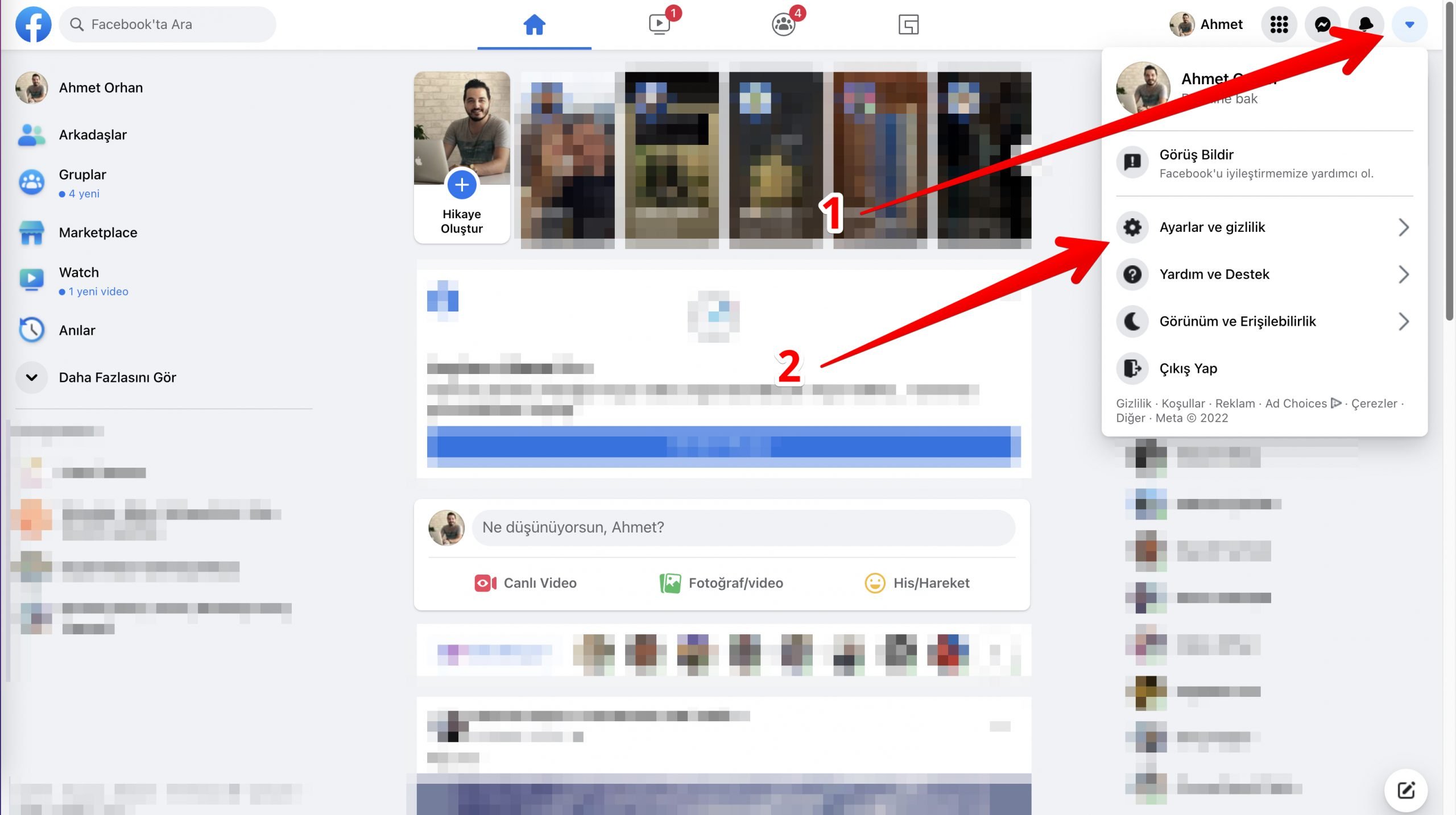 facebook doğum günü bildirimi