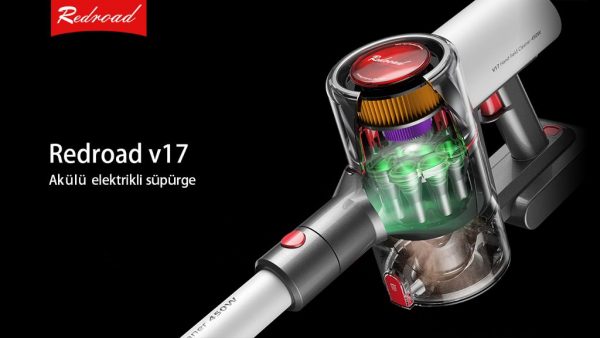 Güçlü Bir Temizlik İçin: Redroad V17 Akülü Elektrikli Süpürge Güçlü Bir Temizlik İçin: Redroad V17 Akülü Elektrikli Süpürge