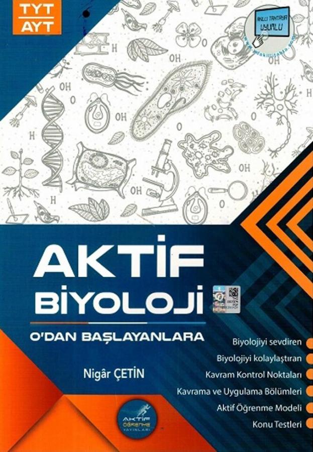 Aktif Öğrenme Yayınları TYT - AYT Aktif Biyoloji Kitabı