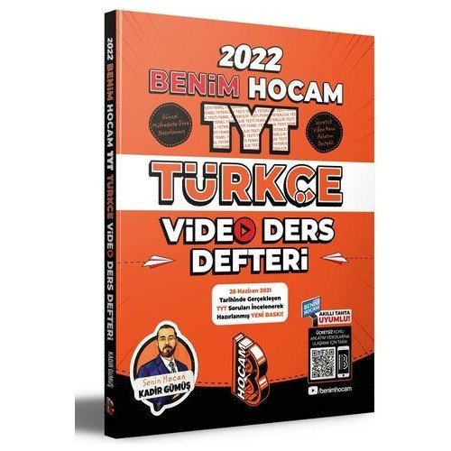 Benim Hocam TYT Türkçe Video Ders Defteri
