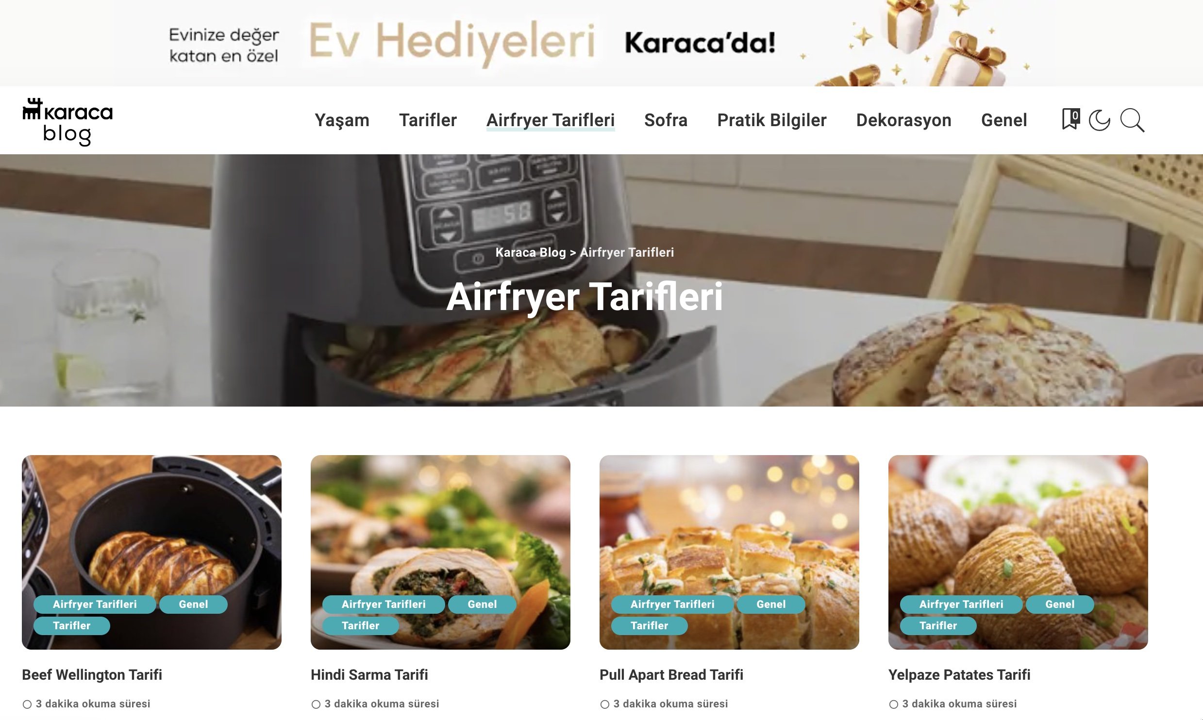 Fritözde ve Airfryer Fritözde Patates Kızartması Farkı