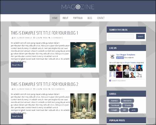 blogger tema