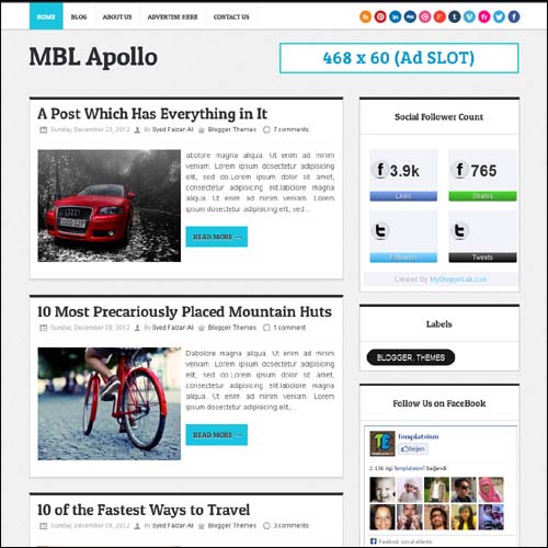 blogger tema