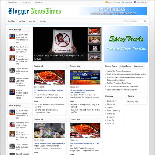 blogger tema