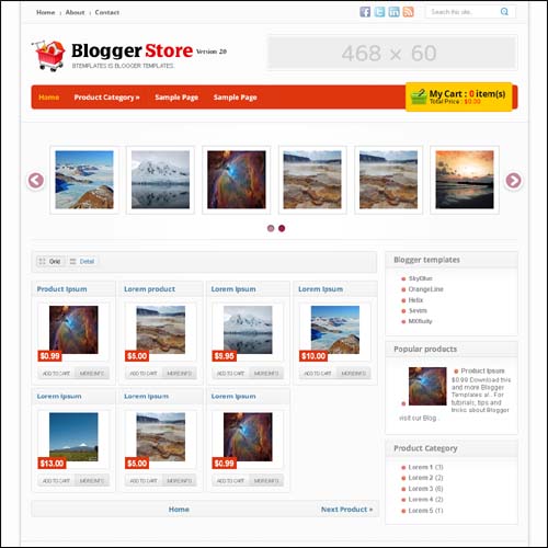 blogger tema
