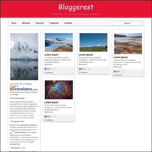 blogger tema