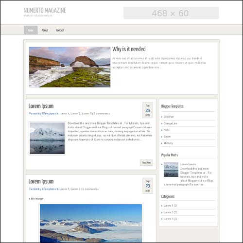 blogger tema