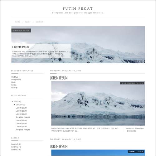 blogger tema