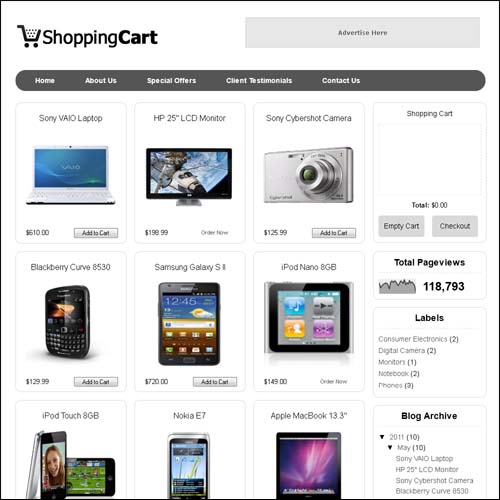 blogger tema