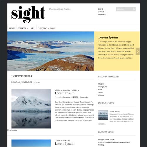 blogger tema