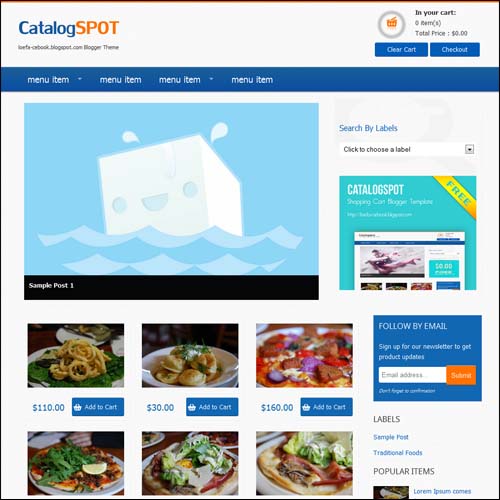 blogger tema