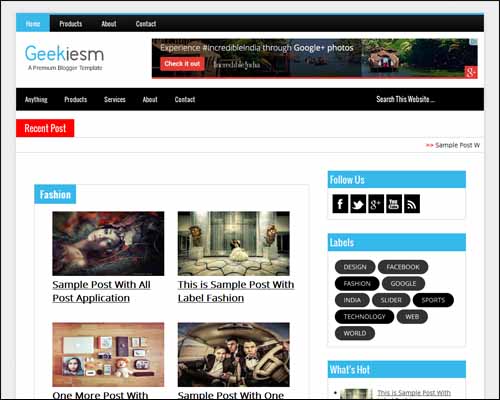 blogger tema