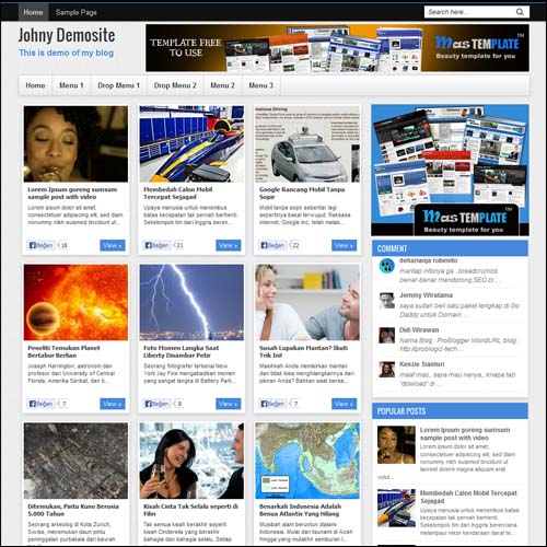 blogger tema