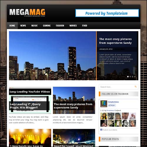 blogger tema