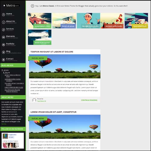blogger tema