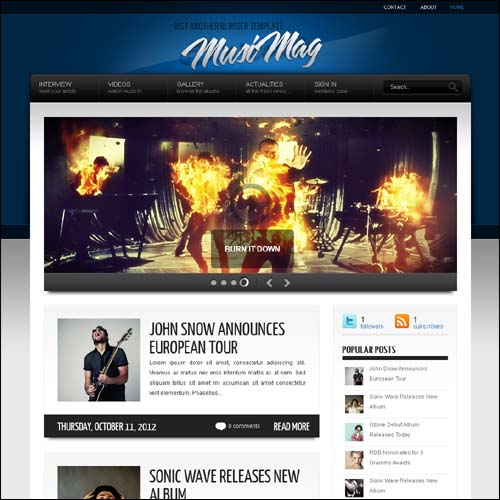 blogger tema