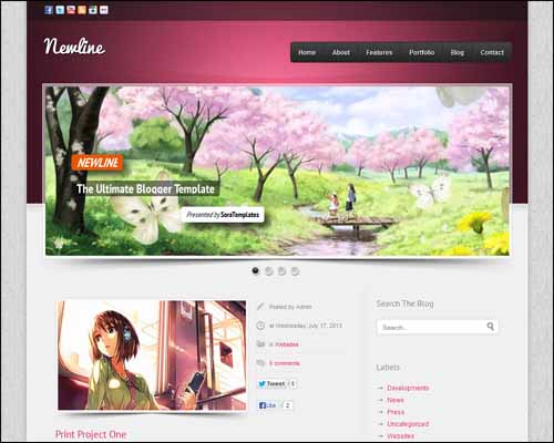 blogger tema