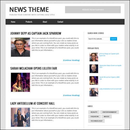 blogger tema