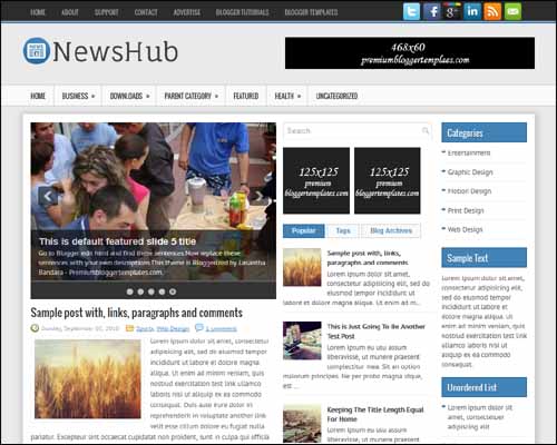 blogger tema