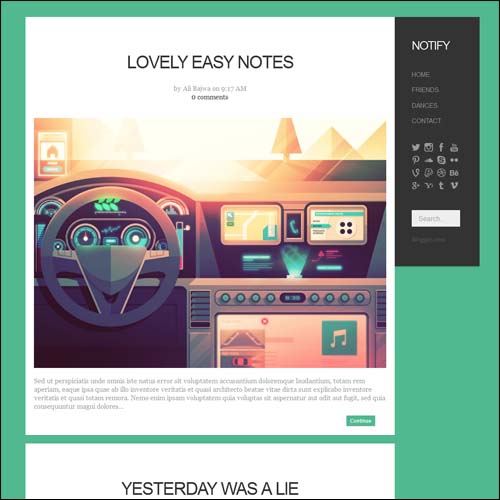blogger tema