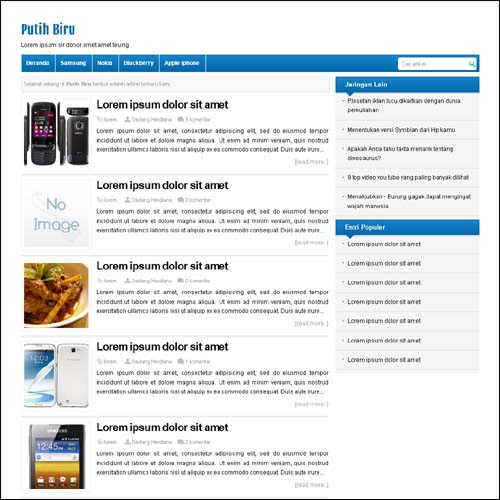 blogger tema