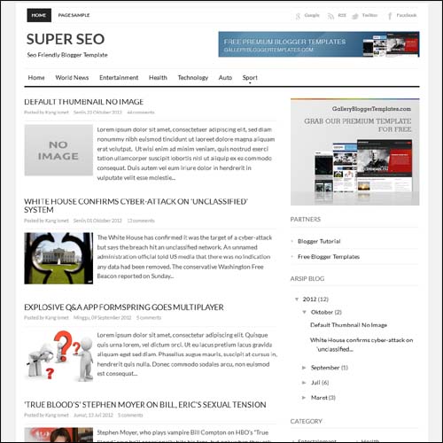 blogger tema