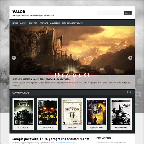 blogger tema
