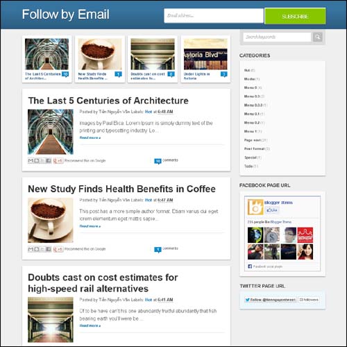 blogger tema