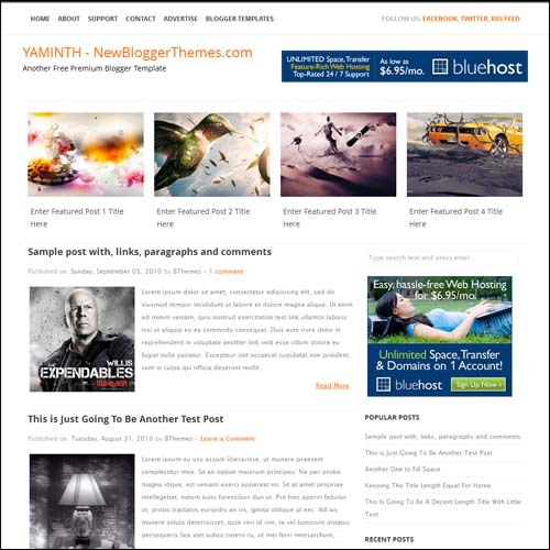 blogger tema