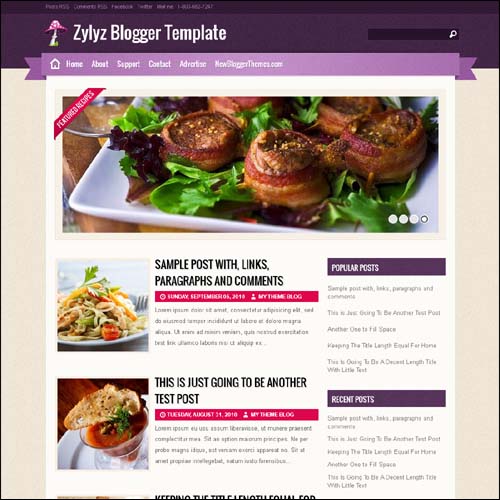 blogger tema